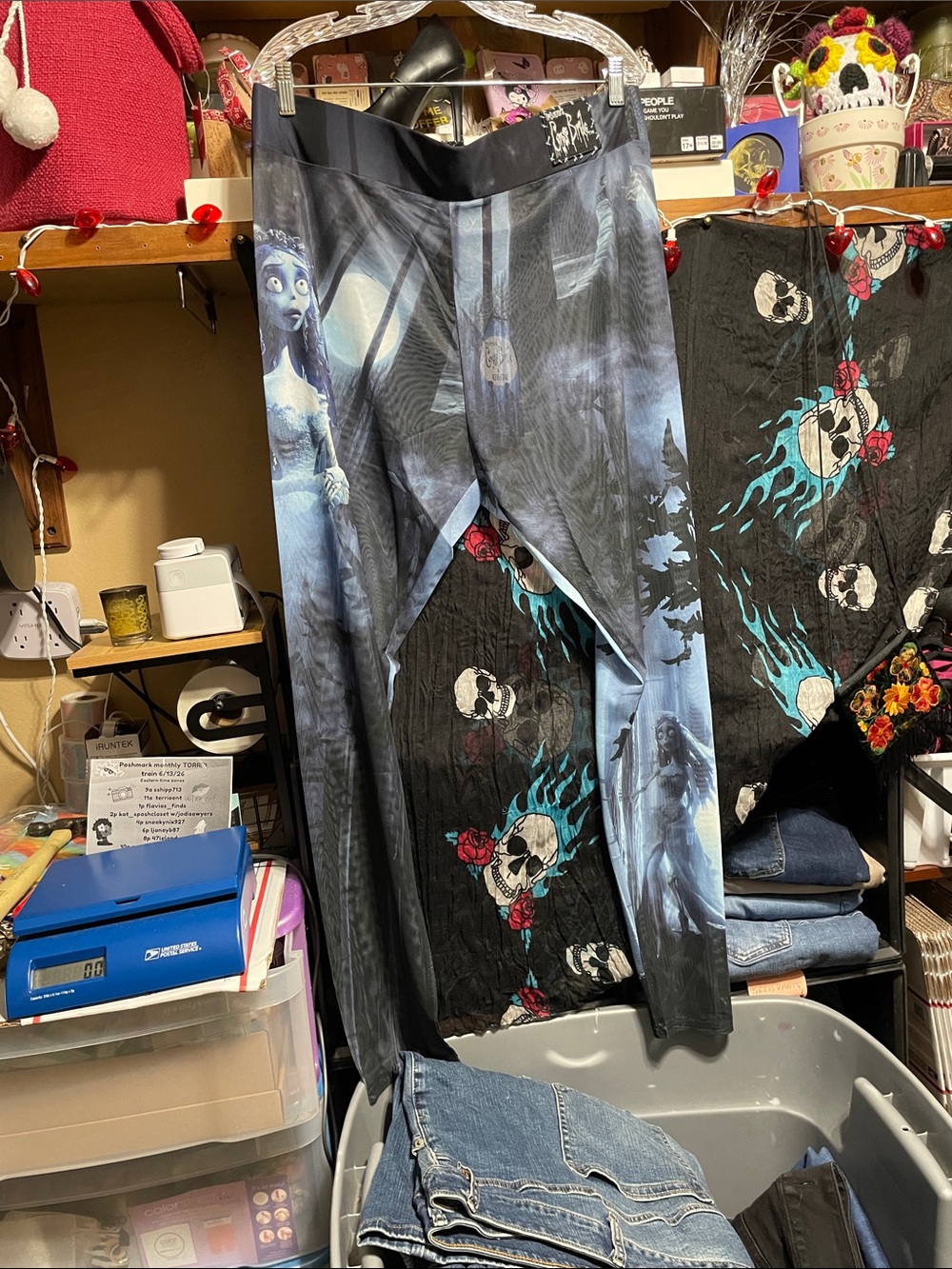 #224 3xl Killstar NWT corpse bride Leggings